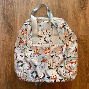 Vera Bradley Nautical Blue Insulated Backpack